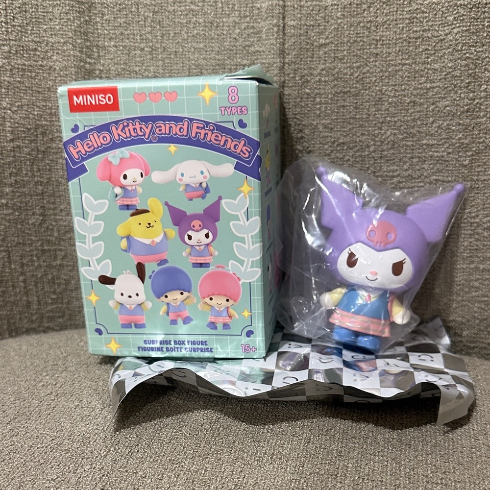 Brand New MINISO Hello Kitty and Friends Purple Sanrio Collectible Figure